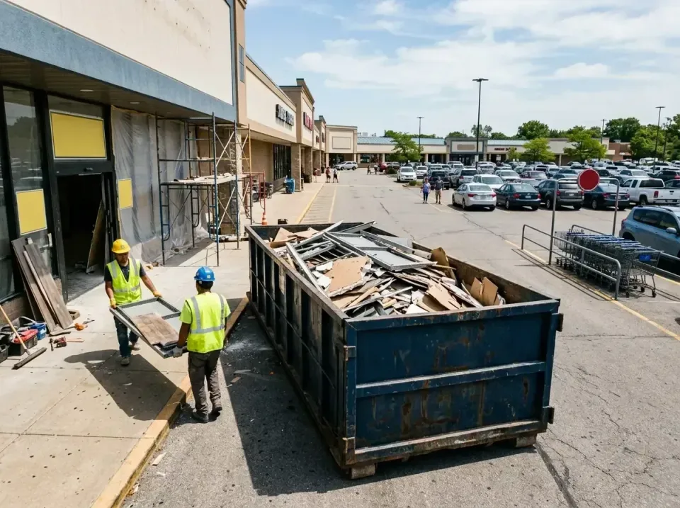 retail-store-renovation-debris-003 — frequently asked questions, Roll-off Dumpster Rentals in Litchfield, IL